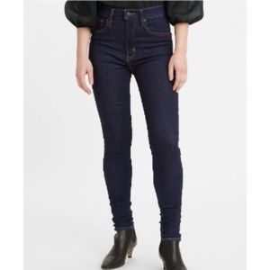 Levi’s Mile High Skinny Jeans. Size 27. Dark wash